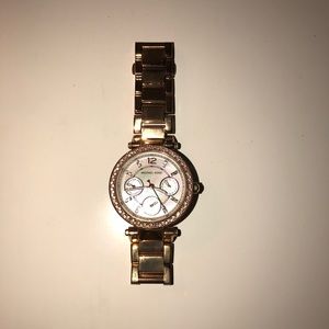 Michael Kors Women’s Parker gold watch